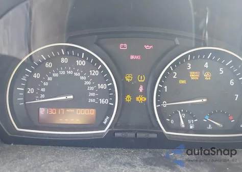 2007 BMW X3 3.0Si z USA, uszkodzony, nr VIN WBXPC93437WE78192